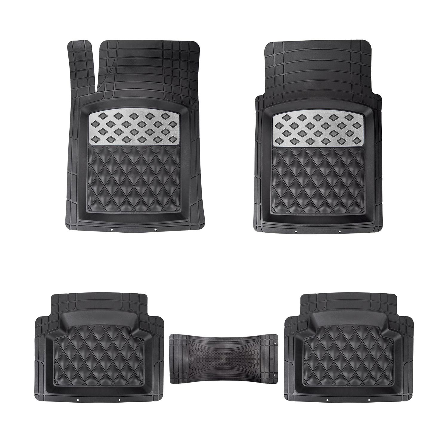 AUTOMIX METAL TOPUKLU PASPAS CHROME SILVER